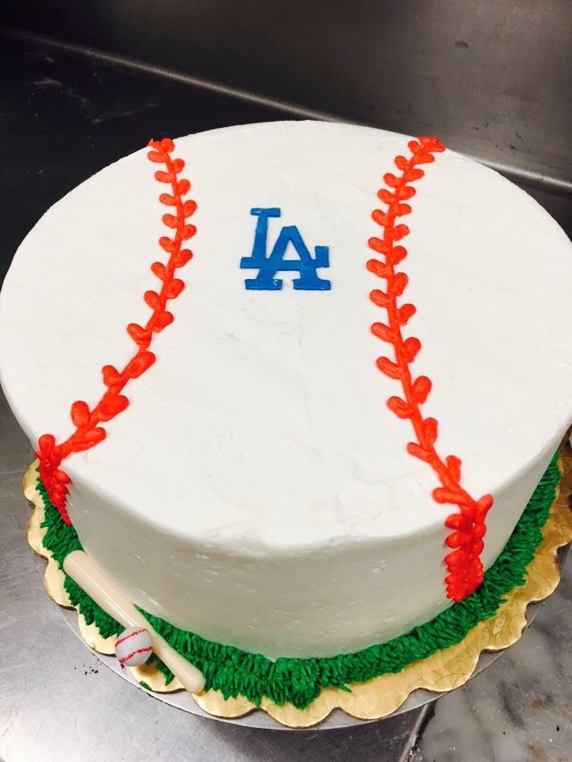 LA Dodgers Baseball Cake Dodgers Cake Baseball Cake Baseball C13ca769bb3d84d0a1538645c3310bd9