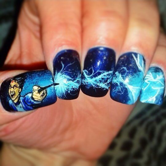 Harry Potter nails!!!