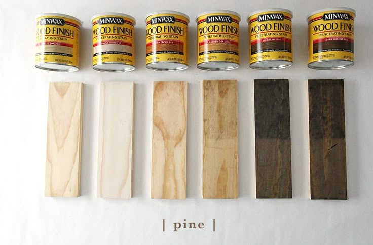 How 6 Different Stains Look On 5 Popular Types of Wood | Wood floor ...