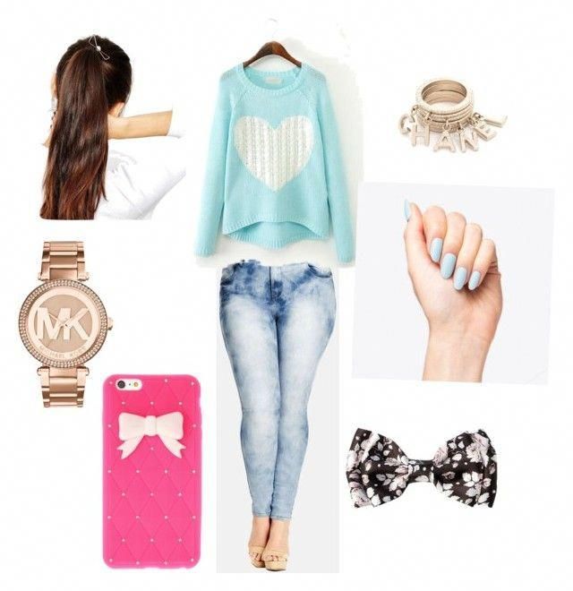 “Middle School Outfits” by rcl-chabria on Polyvore with City Chic Michael Kors … – Süße Outfits “Middle School Outfits” by rcl-chabria on Polyvore with City Chic Michael Kors … – Süße Outfits