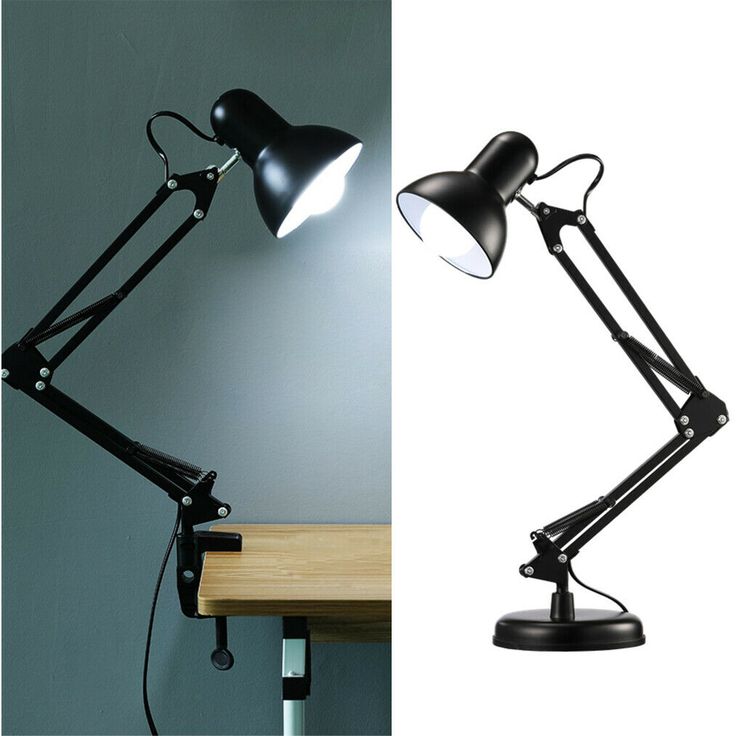 Desk Lamp Flexible Arm Clamp Mount Table Light Reading Home Office Study E27bulb Ikea Study Table Lamp Desk Ikea, Desk Lamp Clamp Ikea