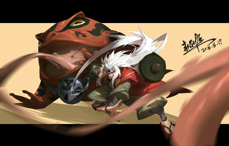 Jiraiya | Concept art characters, Awesome anime, Anime naruto