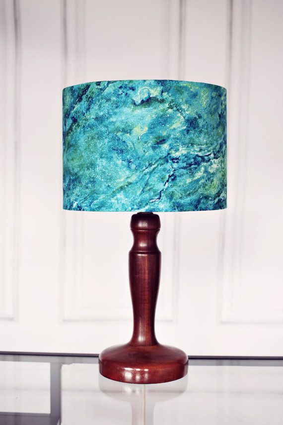 Lamp Shades Blue Marbled Lampshade Home Decor Green Shade Lamp Shades Blue Marbled Lampshade, Blue Lamp Shades For Floor Lamps