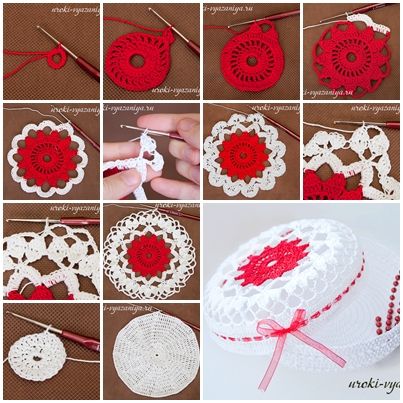 How To DIY Crochet Treasure Box Step By How To DIY Crochet Treasure Box Step By