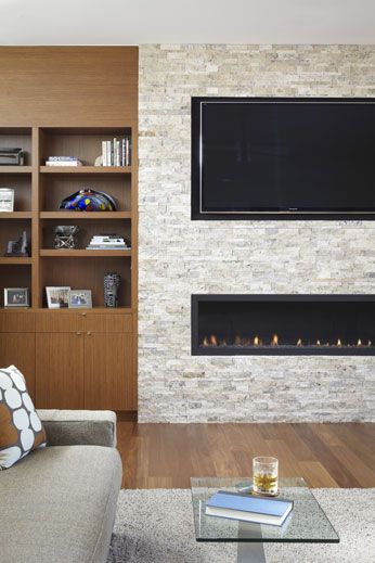 508 best Linear Fireplaces (Linear Contemporary) images on Pinterest | Corner fireplace layout Fire places and Fireplace design