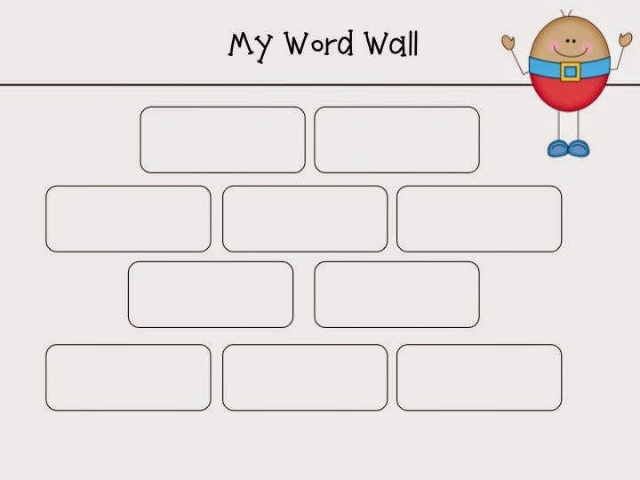Blank Word Wall Template Free (6) - TEMPLATES EXAMPLE | TEMPLATES