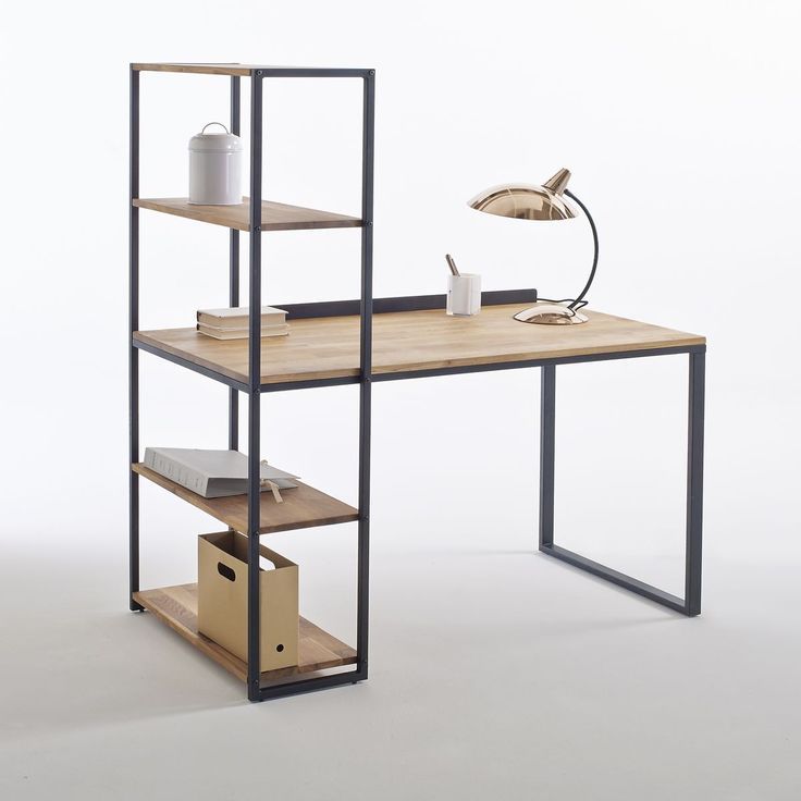 Ethnicraft Schreibtisch Whitebird Eiche Metall Di 2020
