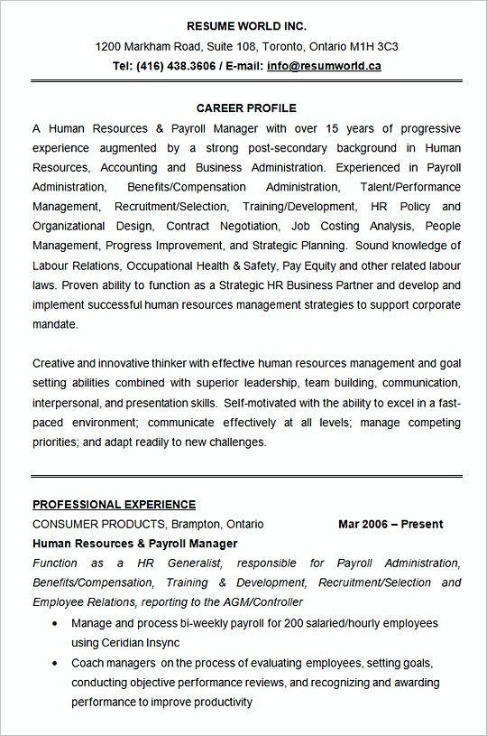 Human Resources resume template Sample , Hiring Manager Resume , The HR team is fantastic! Are you the people who interested in joining the team who recruit new worker? Read our article first about hiring manager resume and follow our tips.