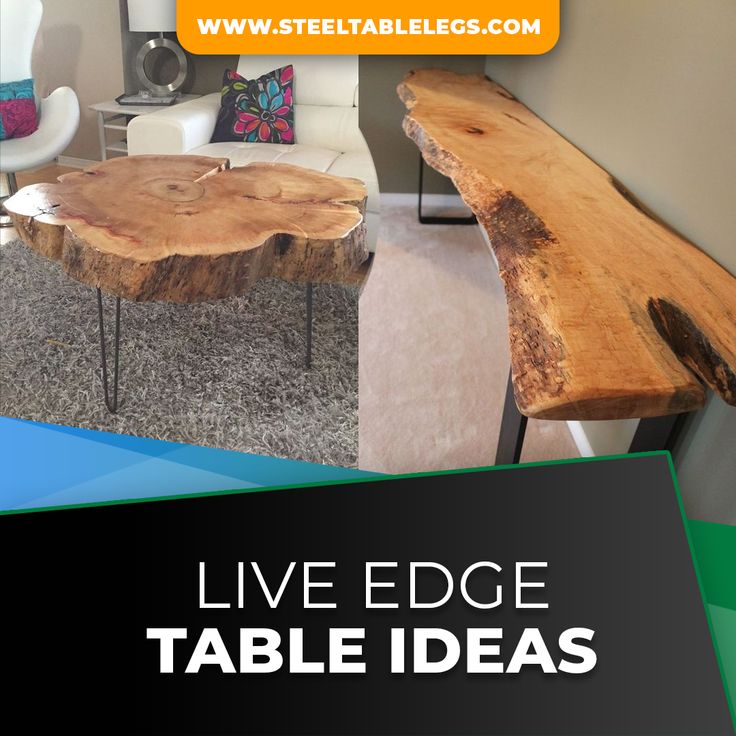 50 Live Edge Table Ideas Furniture Wood 50 Live Edge Table Ideas, How To Make A Live Edge Table With Bark