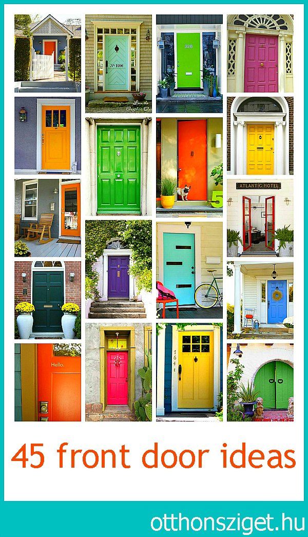Painted Front Door Ideas best 25+ colored front doors ideas on pinterest | front door paint Painted Front Door Ideas best 25+ colored front doors ideas on pinterest | front door paint
