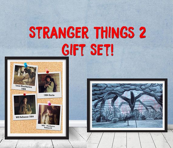 Stranger Things Season 2 Will S Shadow Monster Drawing And Kids Halloween Ghostbuster Costume Polaroid Pi Shadow Monster Stranger Things Season Stranger Things