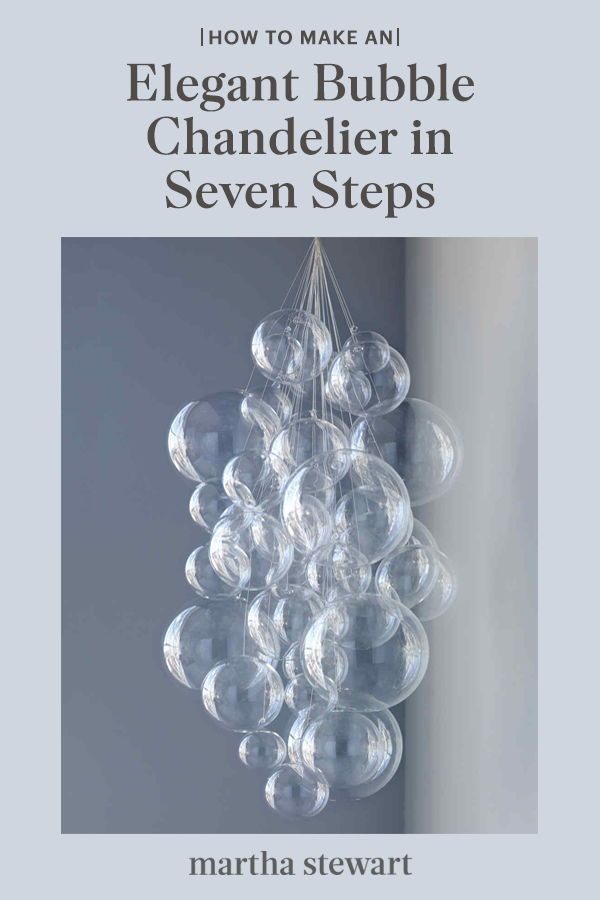 Bubble Chandelier Bubbles Pink Bubble Chandelier Bubbles Pink, Martha Stewart How To Make A Bubble Chandelier