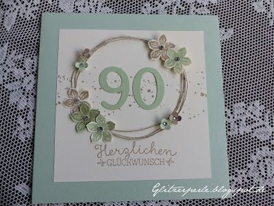 Открытка на 90 летний юбилей своими руками