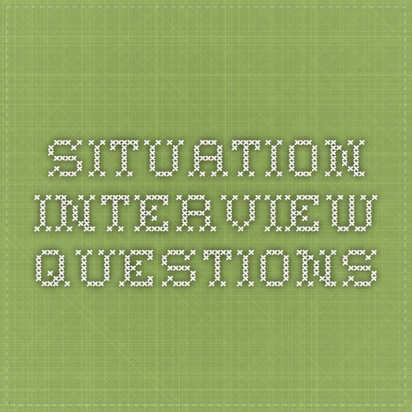 The 25+ best Situational interview questions ideas on Pinterest - customer service interview questions The 25+ best Situational interview questions ideas on Pinterest - customer service interview questions