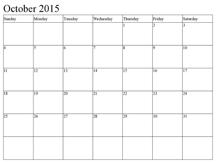 calendar templetes