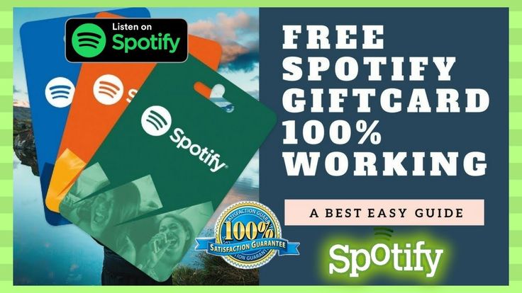 Get free spotify gift card || coupon 2018 || spotify promo code