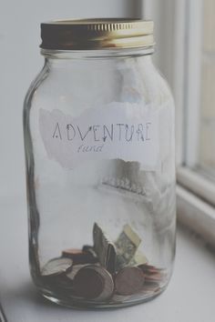 Adventure funds. Start saving!
