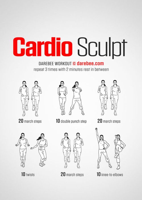 Série d'exercices TRÉS faciles : 11- exercice physique Cardio Sculpt