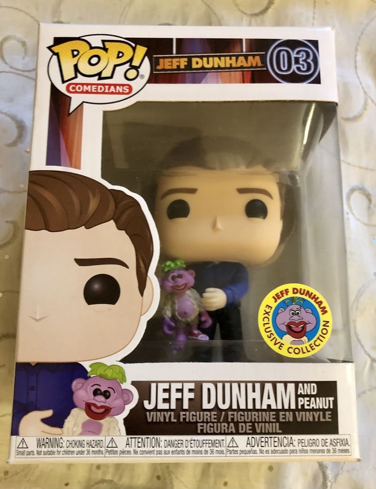 Funko Pop Jeff Dunham and Peanut #03 Exclusive Collection Funko Pop Jeff Dunham and Peanut #03 Exclusive Collection