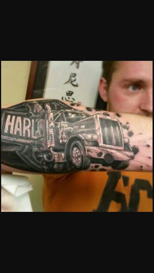 biker trucker tattoo tattoos pinterest tattoo and biker trucker tattoo tattoos pinterest tattoo and