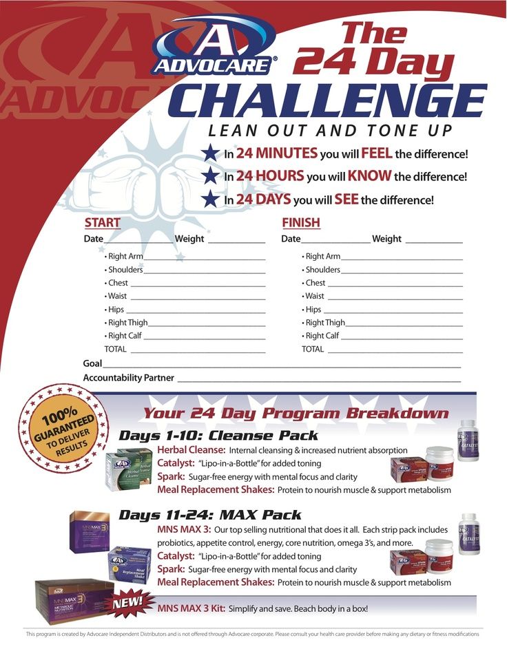 Advocare, 24 day challenge Advocare, 24 day challenge