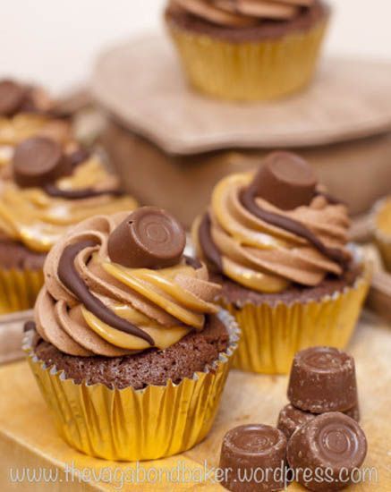 Rolo Cupcakes With Cake Mix Rolo Cupcakes With Cake Mix