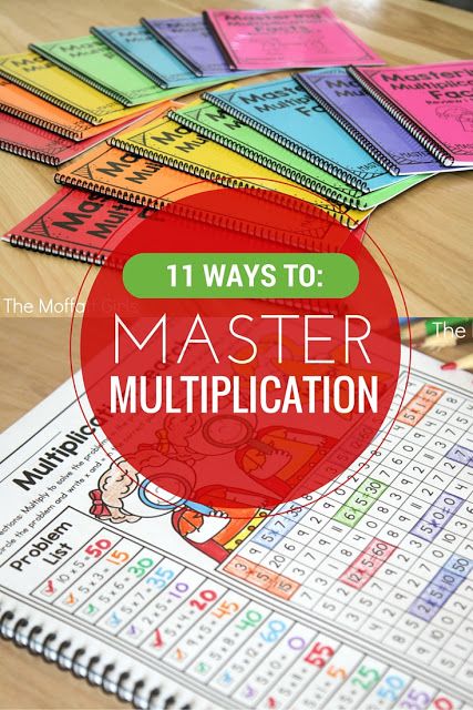 11 Ways to Master Multiplication! Mastering Multiplication facts is such an important skill in elementary. If students can master the basics, all other math concepts are so much easier to learn. Check out these engaging, effective and fun ways to build strong foundational skills for future learning.