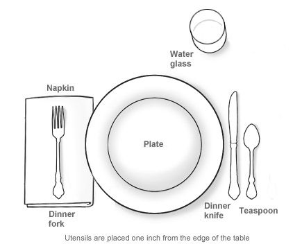 Informal Dinner Table Setting Loris Decoration Casual Table Setting