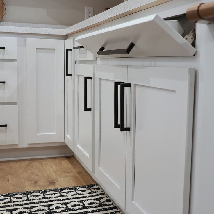 15 Pack Black Farmhouse Kitchen Hardware Drawer Handles Square In 2022 Drawers Farmhouse Kitchen Hardware Drawer, Kitchen Cabinet Drawer Fasteners