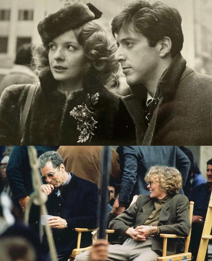 Al Pacino and Diane Keaton in 2023