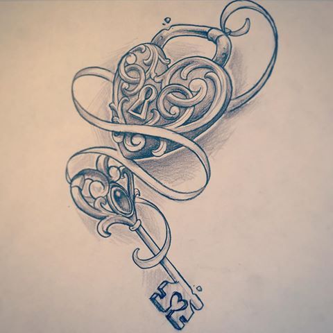 Tattoo schlüssel vorlage
