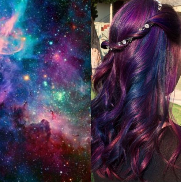 Galaxy hair is the latest Instagram trend that has us