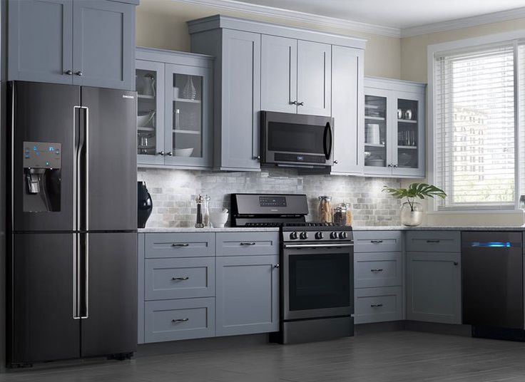 Black Kitchen Appliances Ideas Part - 28: The 25+ Best Kitchen Black Appliances Ideas On Pinterest | Black Appliances White Cabinets, Kitchen With Black Appliances And Black Appliances