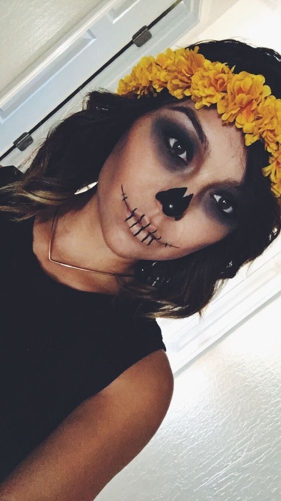 28 Coole und gruselige VooDoo-Puppen-Halloween-Make-up-Ideen 2019 - halloween ...