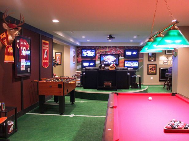 10 Must Have Items For The Ultimate Man Cave Pool Table Room Man Cave Home Bar Game Room Basement