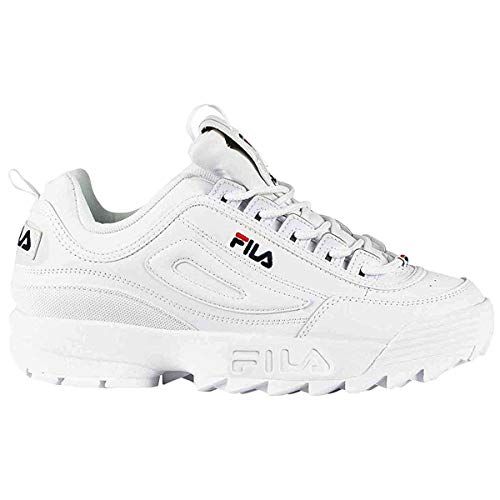 Fila Women's Disruptor II Sneaker (8 M US, WhiteFila Navy Fila Women's Disruptor II Sneaker (8 M US, WhiteFila Navy