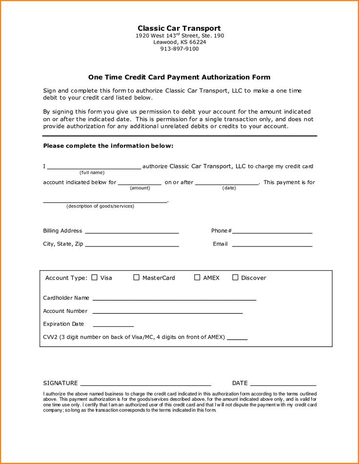 26 best work images on Pinterest Creative, Casual styles and - sample credit card authorization form 26 best work images on Pinterest Creative, Casual styles and - sample credit card authorization form