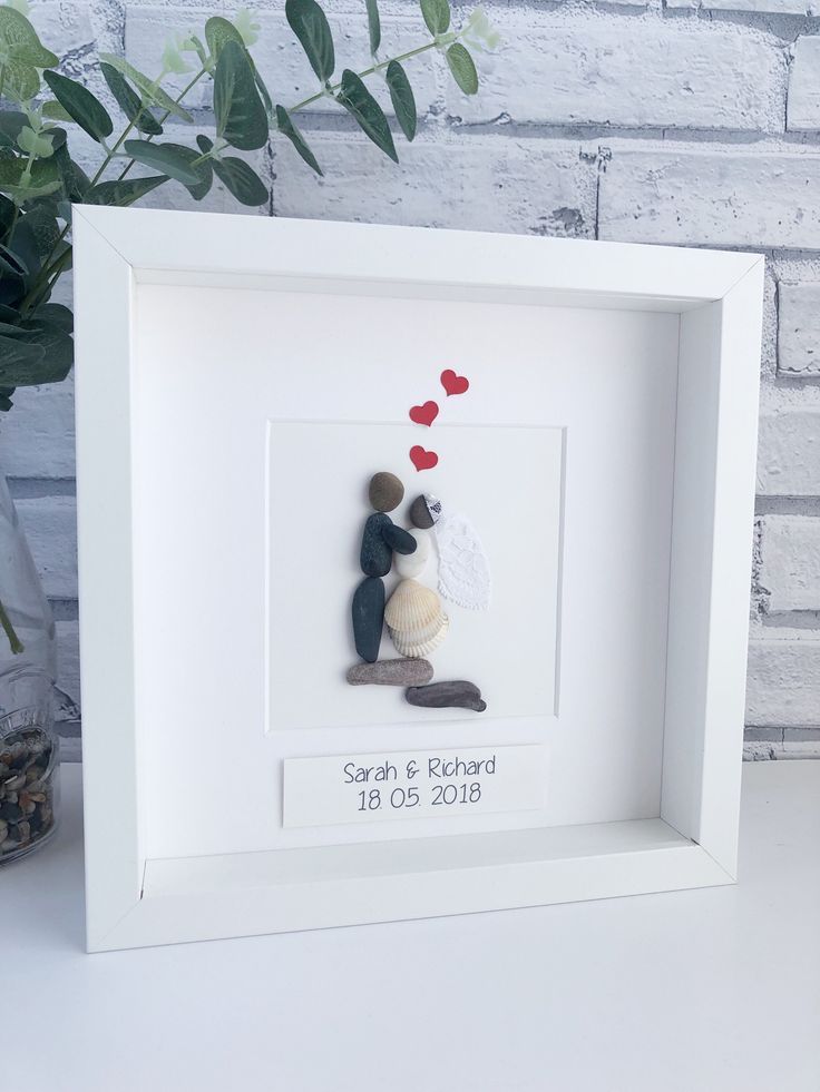 Hochzeit gerahmte Kiesel Kunst Hochzeit Kiesel Bild personalisierte Kiesel Bild Hochzeit gerahmte Kiesel Kunst Hochzeit Kiesel Bild personalisierte Kiesel Bild