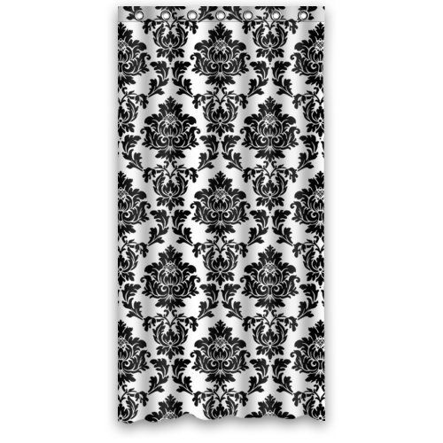 Black And White Damask Shower Curtain 13 best bathroom images on pinterest | shower curtains, bathroom Black And White Damask Shower Curtain 13 best bathroom images on pinterest | shower curtains, bathroom