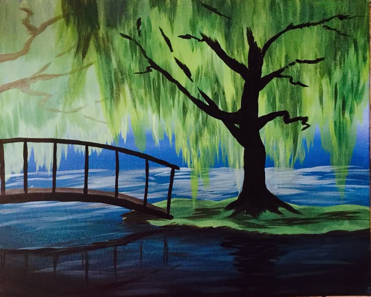 Acrylics Painting Water Acrylics Painting Water