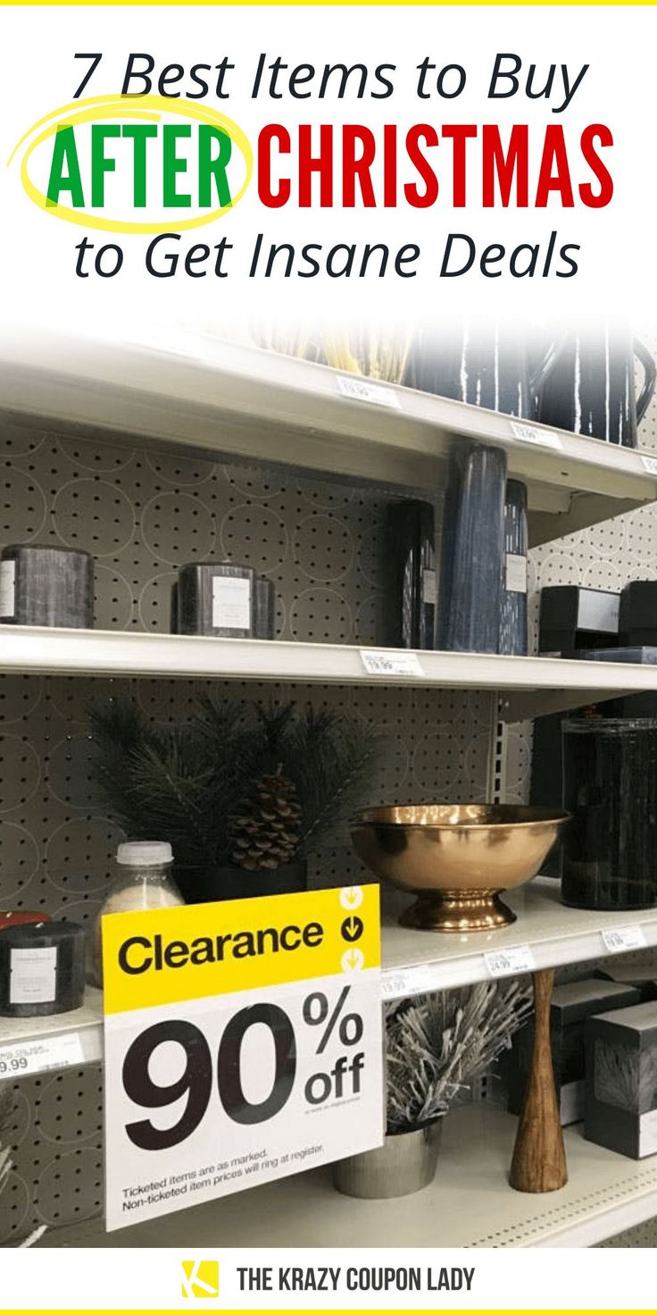 These After Christmas Clearance Sales Will Save You Up to 90 After