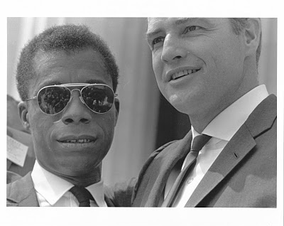 James Baldwin & Marlon Brando | African american writers, James baldwin