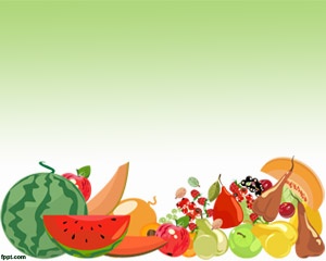 powerpoint background food