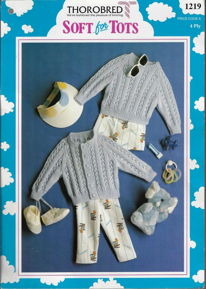 Baby Doble Tejer patrón Suéteres /& Cardigans Peter Gregory dk 7137