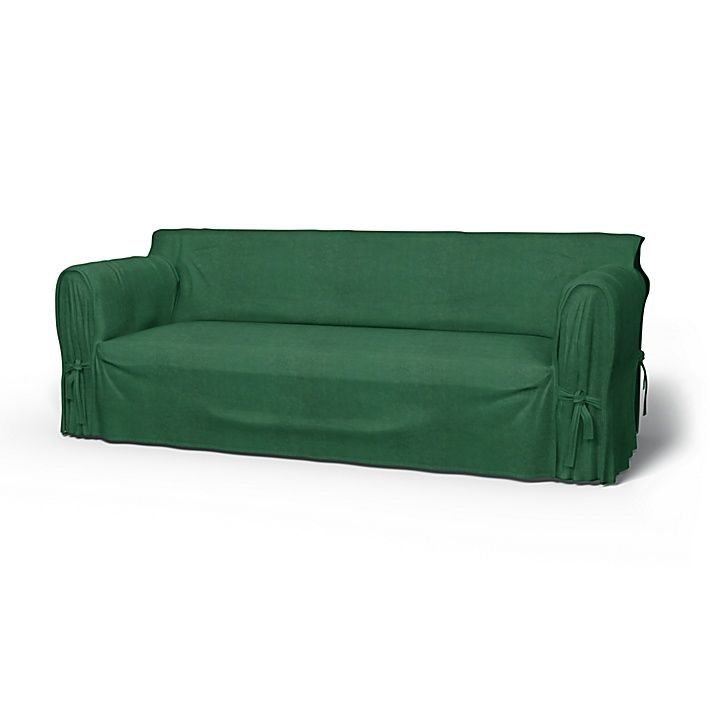 Ikea Multi Fit 3 Seater Sofa Cover Ivy Green Velvet Bemz In 2021 Sand Beige Covers Ikea Multi Fit 3 Seater Sofa Cover, Green Velvet Sofa Covers Uk