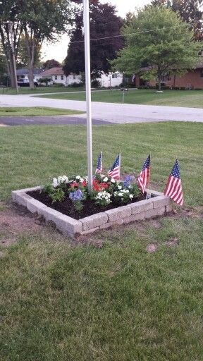 Best 25 Flag pole landscaping ideas on Pinterest