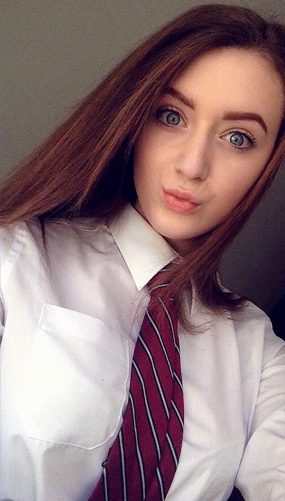 Young School Teen Selfie Young School Teen Selfie