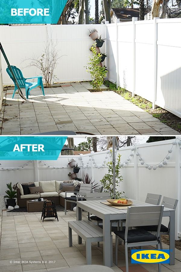 The IKEA Home Tour Squad Gives This Backyard Makeover It Needs With Plenty Of Seating