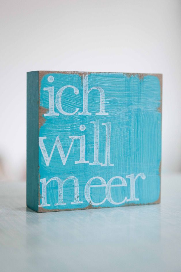 Home decoration – text art on the wall “I want sea” turquoise – a designer … Home decoration – text art on the wall “I want sea” turquoise – a designer …