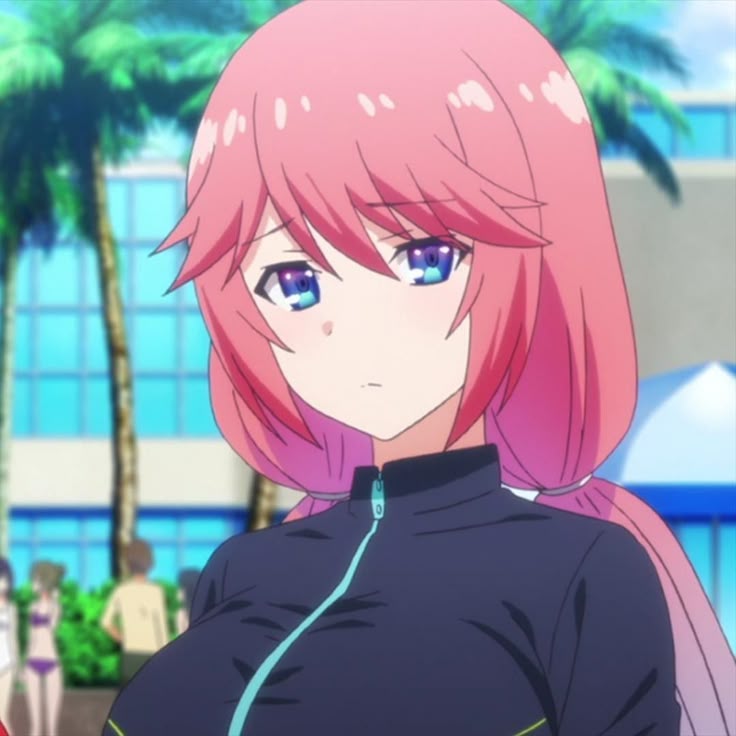 Anime girl o face